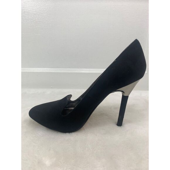 Worthington Women's Black Stiletto suede Heels Size 9M - Picture 6 of 10